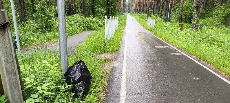 Очищение тропы здоровья в Берёзовском