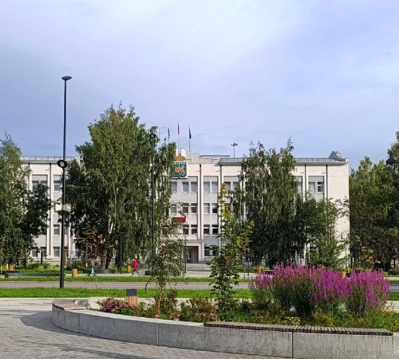 Прием спецавтобазы в администрации Берёзовского