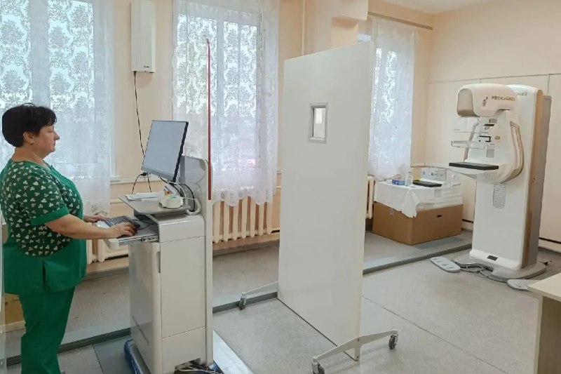 Установка нового медицинского оборудования в Берёзовской ЦГБ