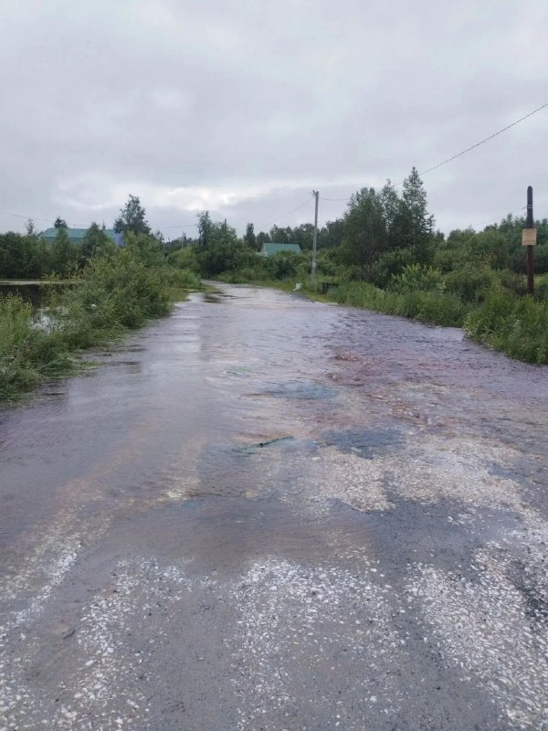 Подтопление в Сарапулке