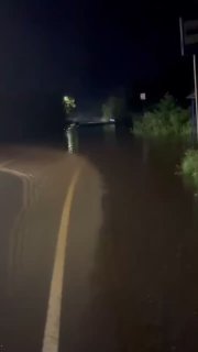 Затопление дорог в Ключевске и Монетном