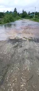 Уровень воды снижается в реке Сарапулка