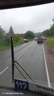 Авария с упавшей опорой освещения в Старопышминске (видео)