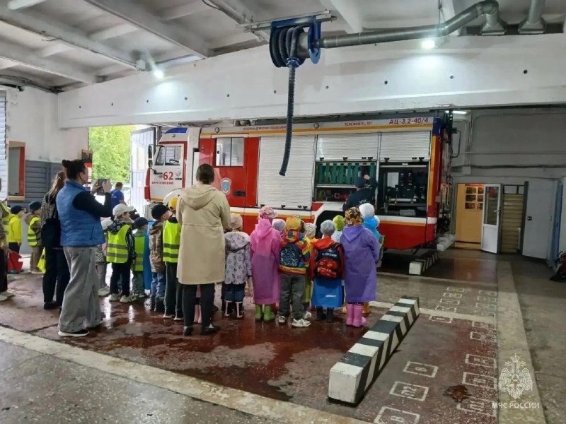 Урок пожарной безопасности для детей в Берёзовском