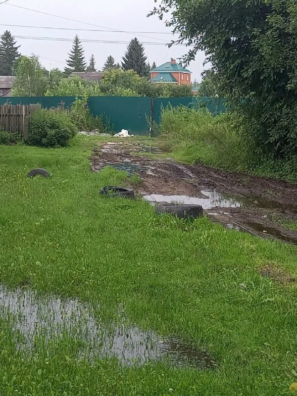 Отсыпан участок дороги в Сарапулке