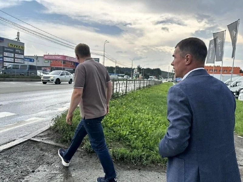 Проверена ситуация с дорогами в Берёзовском