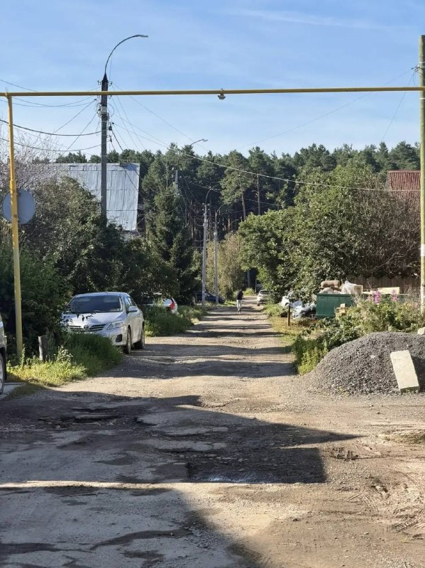 Ремонт участка дороги на ул. Матросова после обращения жителя