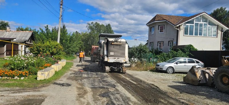 Завершены дорожные работы в Берёзовском