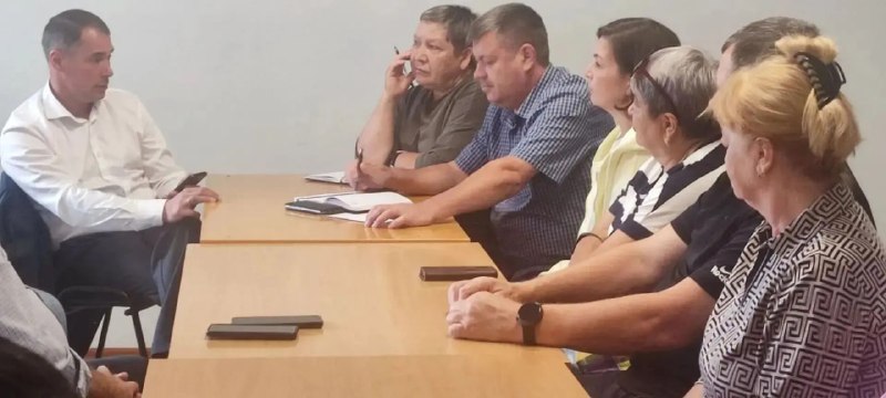 Визит главы района в поселок Ключевск