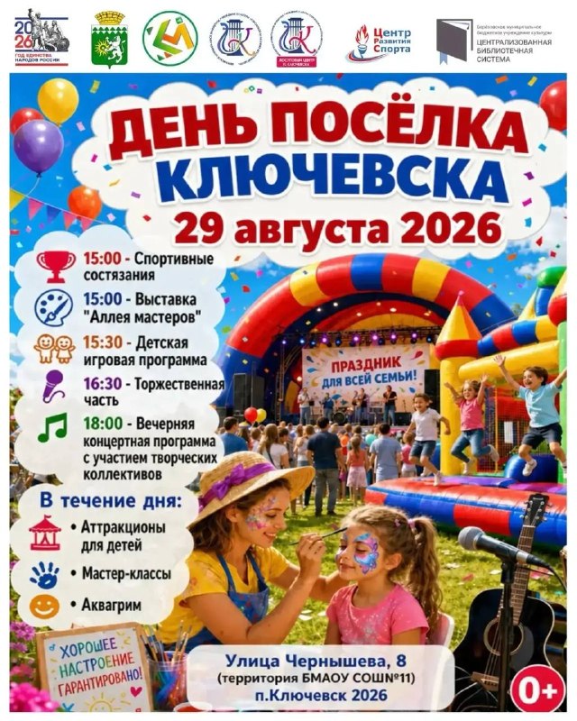 Празднование Дня посёлка Ключевск