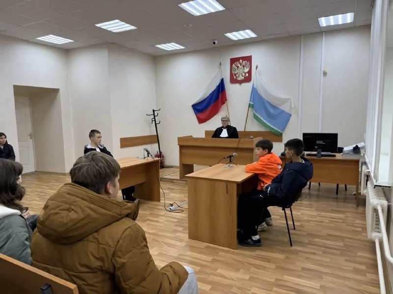 Мировой судья провела для учеников 7а класса шиловской школы №8 беседу о праве
